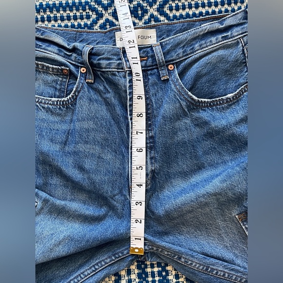 Aritzia Denim Forum The Farrah Hi-rise Cargo Jeans Size 29 In Kiss N Tell Bleu - Picture 13 of 14